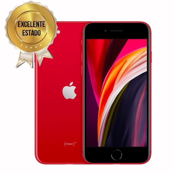 iPhone SE 64GB Vermelho 4G Desbloqueado - Excelente Estado